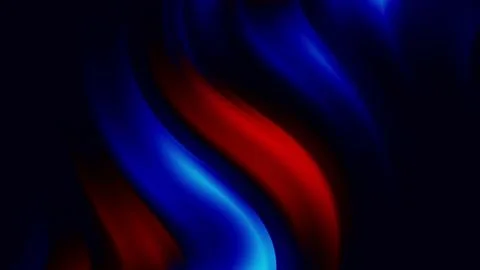 Abstract indigo and scarlet gradient with highlights render 3d. Seamless 3d Illustrazione stock