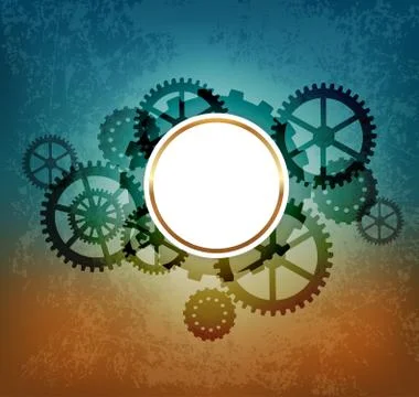 Abstract industrial background Stock Illustration