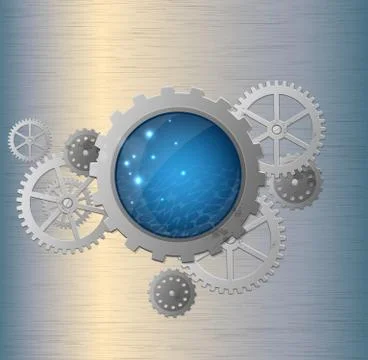 Abstract industrial background Stock Illustration