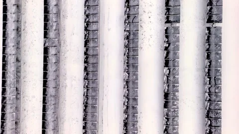 Abstract industrial facade pattern Stock Footage 331214998