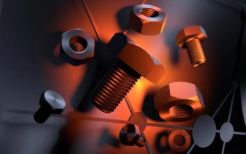 Abstract industry backdrop Stock Illustration