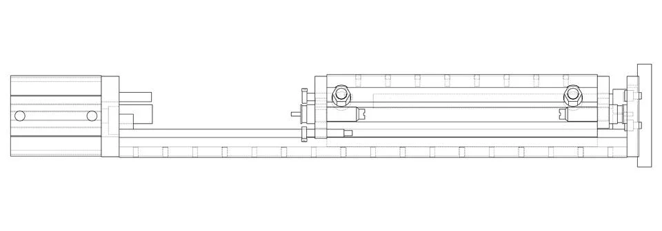 Abstract industry object concept Illustrazione stock