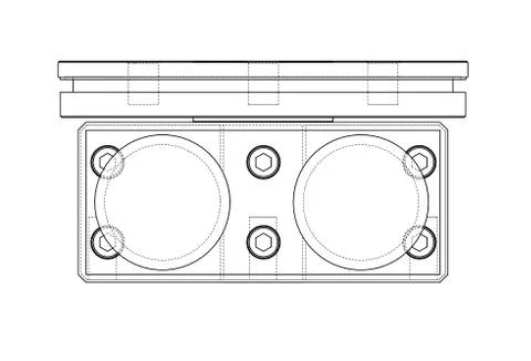 Abstract industry object concept. Vector Stock Illustration