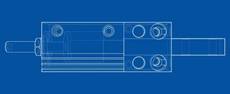 Abstract industry object concept. Vector Stock Illustration