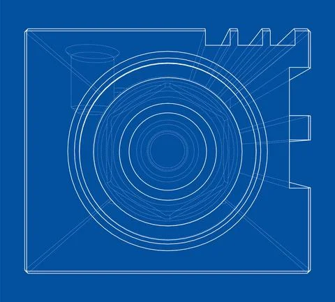 Abstract industry object concept. Vector Stock-Illustration