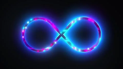 Abstract infinity sign Stock Illustration