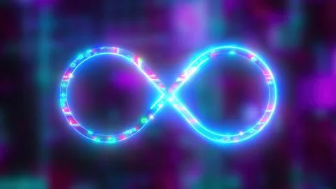 Abstract infinity sign Stock Illustration