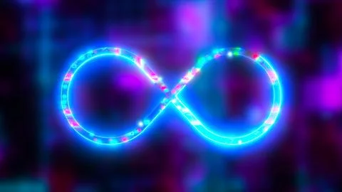 Abstract infinity sign イラスト素材