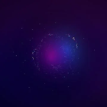 Abstract infographic. Big data visualization. Stock Illustration