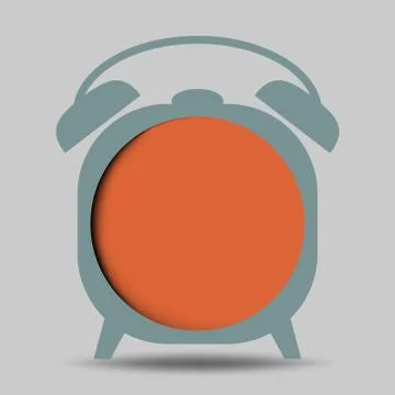 Abstract infographic clock frame can used for web design Stock Illustration