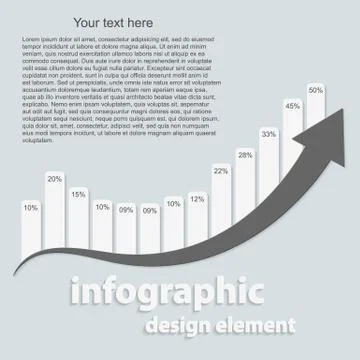 Abstract infographic. Design elements. Vector illustration. Stock Illustration