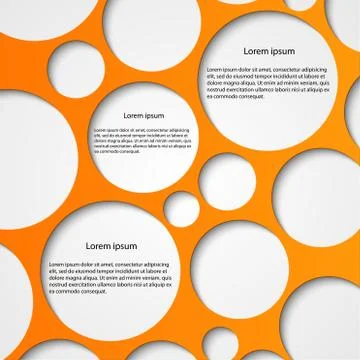 Abstract infographic. Modern design template Stock Illustration