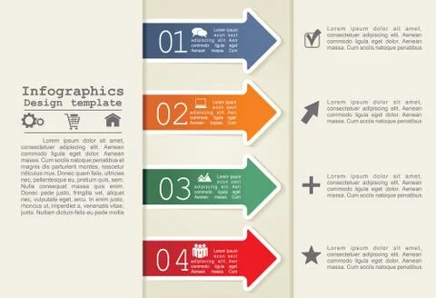 Abstract infographic. Vector illustration Eps8 Stock Illustration