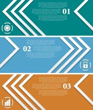 Abstract infographic vector tech banners Abstract infographic vector tech ... Stockfoto's
