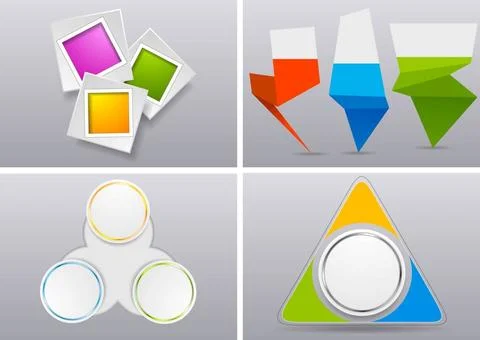 Abstract infographics bright vector design Abstract infographics bright de... Foto stock