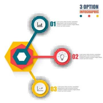 Abstract infographics number options template. Vector illustration. Can be .. Stock Illustration