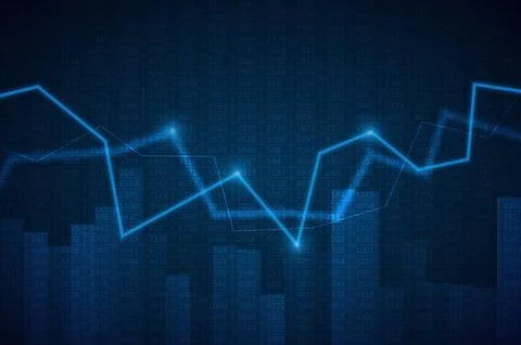 Abstract infographics visualization Illustrazione stock