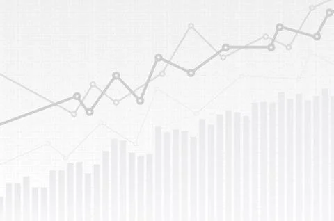 Abstract infographics visualization Stock Illustration