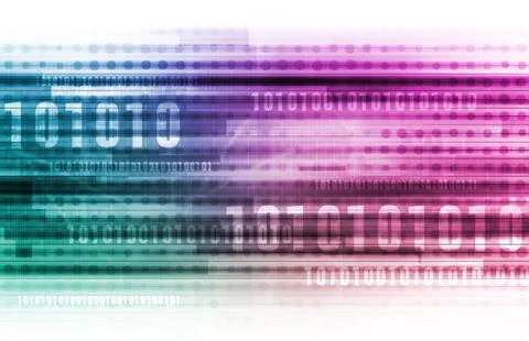 Abstract information Stock Illustration