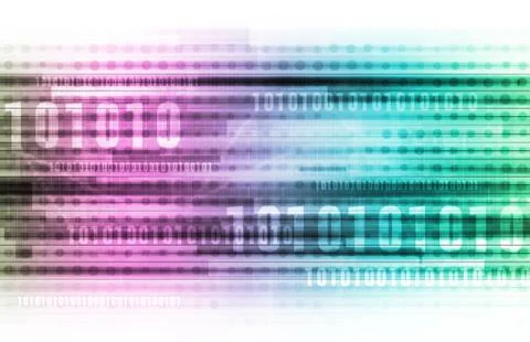 Abstract information Stock Illustration