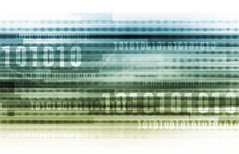 Abstract information 库存插图