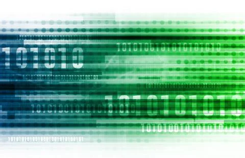 Abstract Information Stock Illustration