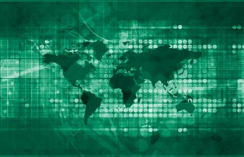 Abstract Information 스톡 일러스트