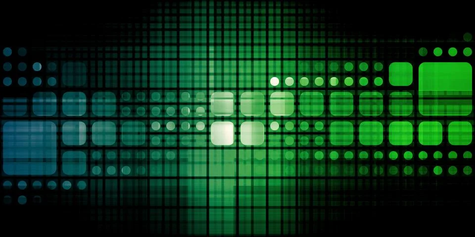 Abstract Information 스톡 일러스트