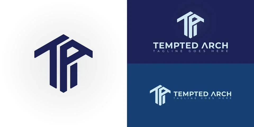 Abstract initial hexagon letters TA or AT logo in white color Ilustración de archivo