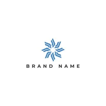 Abstract Initial letters F or FF Monogram logo design with Creative Style Illustration