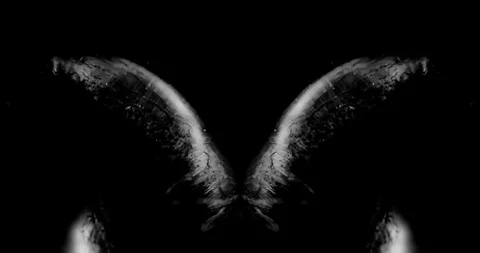 Abstract Ink Background. Fluid Motion. Moving Liquid Ink in Water. Stock Footage 121710559