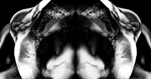 Abstract Ink Background. Fluid Motion. Moving Liquid Ink in Water. Stock Footage 121711537