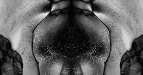 Abstract Ink Background. Fluid Motion. Moving Liquid Ink in Water. Stock Footage 121713440