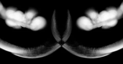 Abstract Ink Background. Fluid Motion. Moving Liquid Ink in Water. Stock Footage 121721236