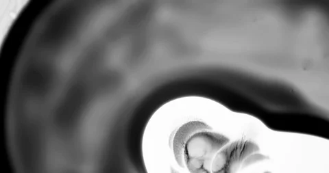 Abstract Ink Background. Fluid Motion. Moving Liquid Ink in Water. Stock Footage 121801122