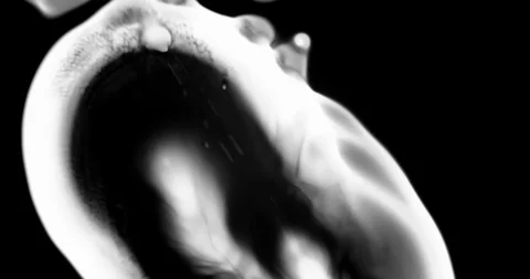 Abstract Ink Background. Fluid Motion. Moving Liquid Ink in Water. Stock Footage 121801333