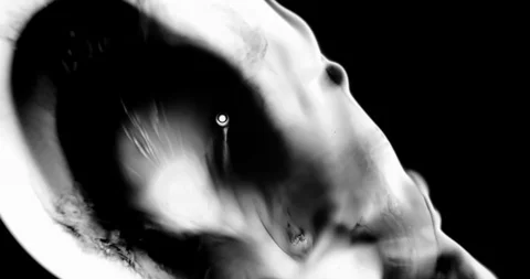 Abstract Ink Background. Fluid Motion. Moving Liquid Ink in Water. Stock Footage 121801749