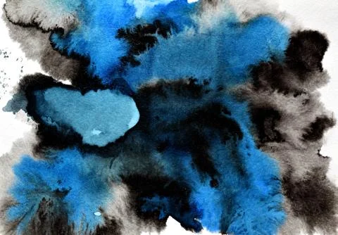 Abstract ink background Stock Illustration