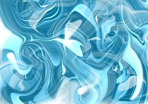 Abstract ink background. Marble style. Stock Illustration