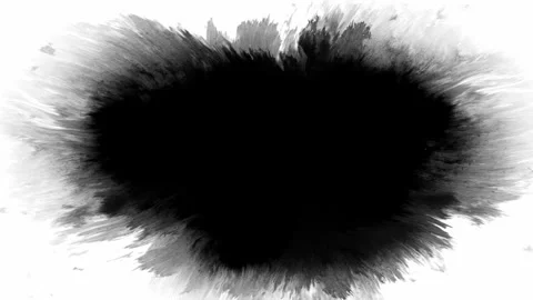 An Abstract Ink Blot Design Featuring EyeCatching Dynamic Splash Effects for Art Stock Footage 310544755