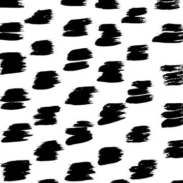 Abstract ink brush stroke background. Modern artistic texture created with Stock Illustration
