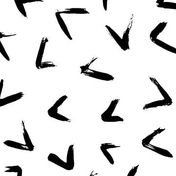 Abstract ink brush stroke background. Modern artistic texture created with Stock Illustration