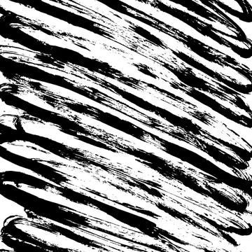 Abstract ink brush stroke background. Modern artistic texture created with Stock Illustration