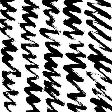Abstract ink brush stroke background. Modern artistic texture created with Stock Illustration