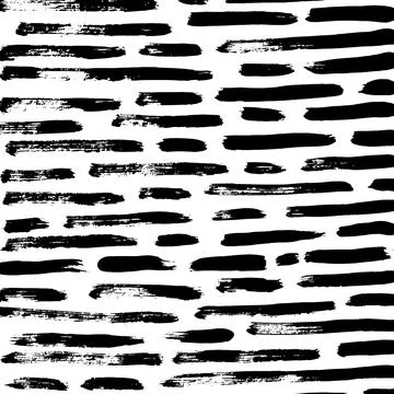 Abstract ink brush stroke background. Modern artistic texture created with Stock Illustration