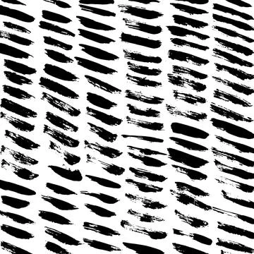 Abstract ink brush stroke background. Modern artistic texture created with Stock Illustration
