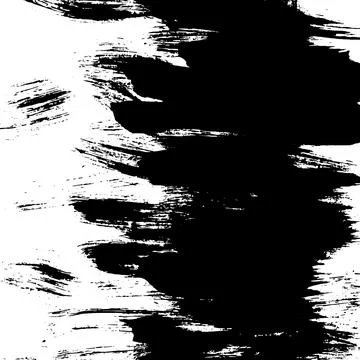 Abstract ink brush stroke background. Modern artistic texture created with Stock Illustration