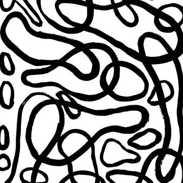Abstract ink brush stroke background. Modern artistic texture created with Stock Illustration