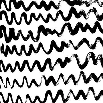 Abstract ink brush stroke background. Modern artistic texture created with Stock Illustration