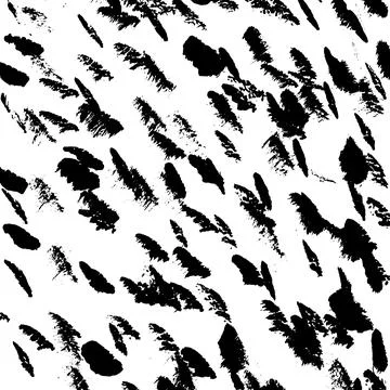 Abstract ink brush stroke background. Modern artistic texture created with Stock Illustration